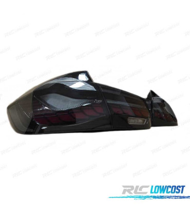 FAROLINS BMW F30 FULL LED LIGHT BAR OLED FUMADO