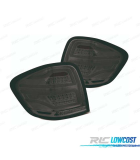 FAROLINS TRASEIROS LED MERCEDES "W164" 09-11 SMOKED FUMADOS ESCURECIDOS
