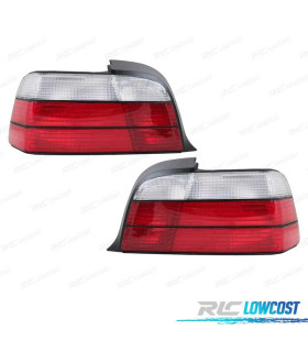 FAROLINS TRASEIROS BMW E36 91-99 SEDAN LOOK M3