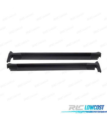 KIT ESTRIBOS LATERAIS PARA HONDA CRV 2007-2012 BORRACHA