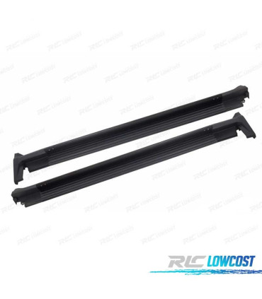 KIT ESTRIBOS LATERAIS PARA HONDA CRV 2007-2012 BORRACHA