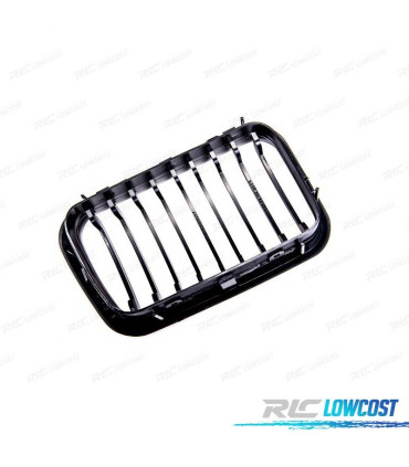 GRELHAS FRONTAIS BMW E36 91-96 COR PRETO BRILHANTE