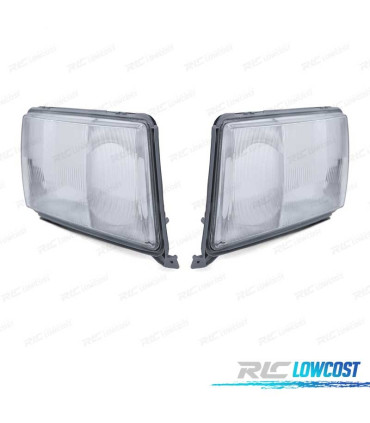 VIDROS FARÓIS FRONTAL PARA MERCEDES W124 89-93