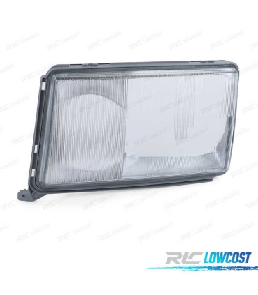 VIDRO FAROL FRONTAL ESQUERDO PARA MERCEDES W124 89-93