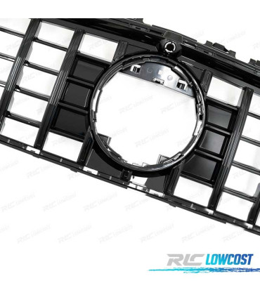 GRELHA FRONTAL MERCEDES CLA W118 19- LOOK GTR PRETO BRILHANTE