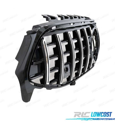 GRELHA FRONTAL MERCEDES CLA W118 19- LOOK GTR CROMADO