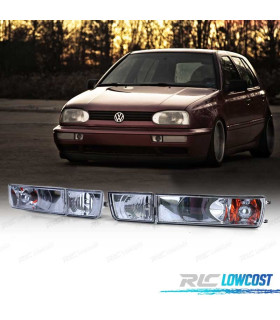 PISCAS VOLKSWAGEN VW GOLF 3 91-97 CLARO CROMADO