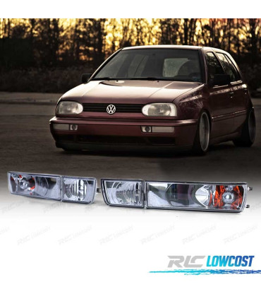 PISCAS VOLKSWAGEN VW GOLF 3 91-97 CLARO CROMADO