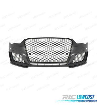 PARACHOQUES FRONTAL AUDI A3 8V 12-16 LOOK RS3 SRA PDC