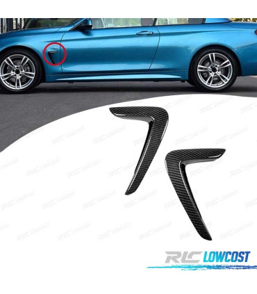 ENTRADAS DE AR LATERAIS BMW F32 F33 F36 CARBONO