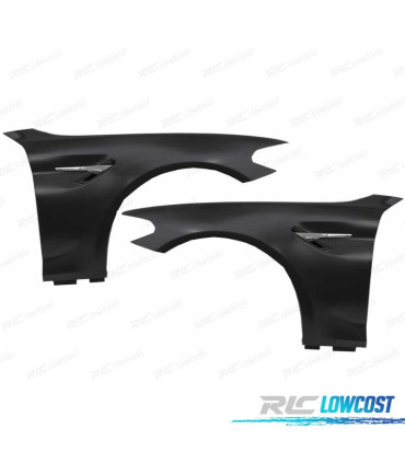 KIT 2 GUARDA-LAMAS BMW G30 G31 17- LOOK M5 CROMO