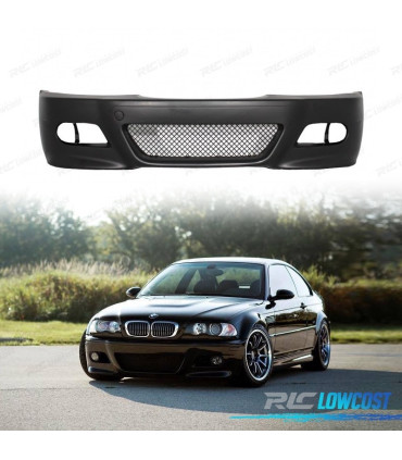 PARA-CHOQUES BMW E46 99-05 LOOK M3 + FAROIS DE NEVOEIRO AMARELOS