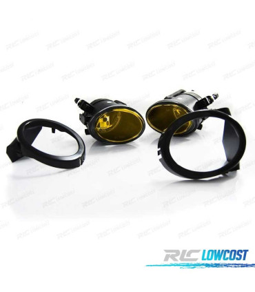 FARÓIS NEVOEIRO PÁRA-CHOQUES PACK M BMW E46 98-06 E39 95-03 VIDRO AMARELO