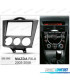 MOLDURA ADAPTADOR PRETO BRILHANTE PARA RADIO 2-DIN PARA MAZDA RX-8 03-08 AIRE ACONDICIONADO MANUAL