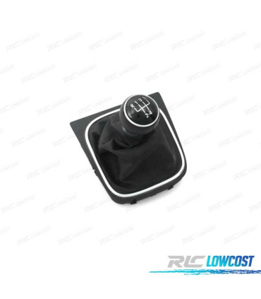 MANETE DE 5 MUDANÇAS PUNHO COM FOLE PARA VOLKSWAGEN VW GOLF V VI JETTA V EOS SCIROCCO III