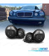 FARÓIS ANGEL EYES MERCEDES E W210 95-99 FUNDO PRETO