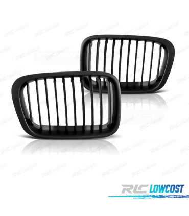GRELHAS FRONTAIS BMW E46 4D 98-01 PRETO LOOK M