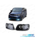 FARÓIS VOLKSWAGEN VW T5 05-09 FUNDO PRETO