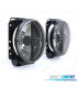 FARÓIS ESCURECIDOS PARA VOLKSWAGEN VW GOLF 2 MKII 83-91 COM CRUZ PRETO