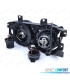 FARÓIS BMW E34 88-95 E32 86-94 FUNDO NEGRO