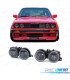 FARÓIS BMW E30 82-94 FUNDO PRETO