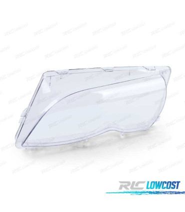 VIDRO FARÓL OPTICA FRONTAL ESQUERDA BMW E46 BERLINA TOURING 01-05