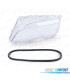 VIDRO FARÓL OPTICA FRONTAL ESQUERDA BMW E46 BERLINA TOURING 01-05
