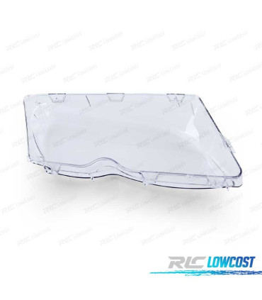 VIDRO FARÓL OPTICA FRONTAL ESQUERDA BMW E46 BERLINA TOURING 01-05