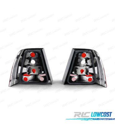 FAROLINS TRASEIROS VOLKSWAGEN VW BORA 98-05 VERMELHO BRANCO