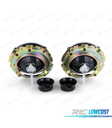 FARÓIS VOLKSWAGEN VW GOLF MK1 74-83 FUNDO CROMADO