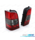 FAROLINS TRASEIROS LED MERCEDES VITO W638 95-03 VERMELHO ESCURECIDO
