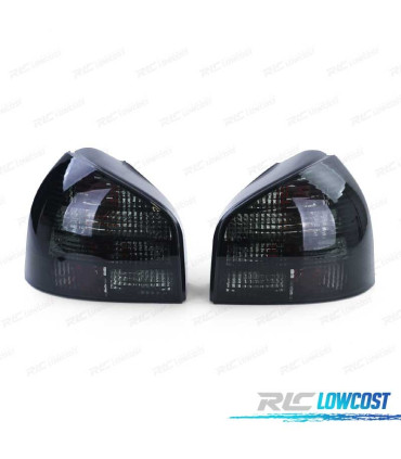 FAROLINS TRASEIROS AUDI A3 8L 96-00 FUMADOS