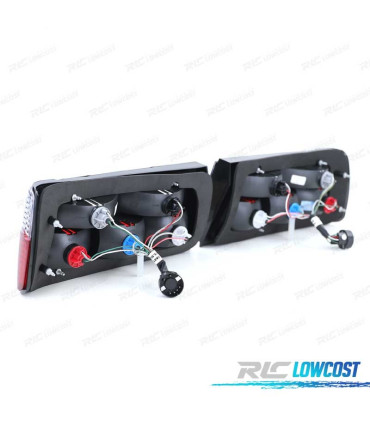 FAROLINS TRASEIROS BMW E30 87-90 CABRIO TOURING 90-93 VERMELHO BRANCO