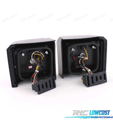 FAROLINS TRASEIROS LED VOLKSWAGEN VW T4 90-03.03 VERMELHO BRANCO