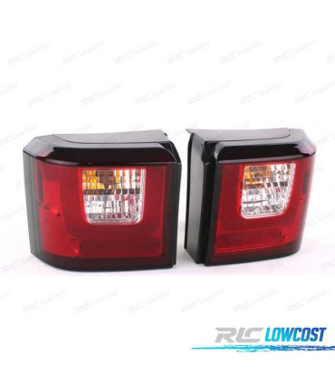 FAROLINS TRASEIROS LED VOLKSWAGEN VW T4 90-03.03 VERMELHO BRANCO