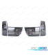 FAROLINS TRASEIROS LED BMW X5 99-03 CROMADO ESCURECIDOS