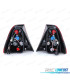 FAROLINS TRASEIROS BMW E46 COMPACT VERMELHO PRETO