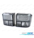 FARÓIS TRASEIROS VOLKSWAGEN VW T4 TRANSPORTER CARAVELLE 90-03 LED PRETO