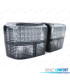 FARÓIS TRASEIROS VOLKSWAGEN VW T4 TRANSPORTER CARAVELLE 90-03 LED PRETO