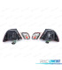 FAROLINS TRASEIROS LED BMW E46 99-03 VERMELHO ESCURECIDO LOOK M3