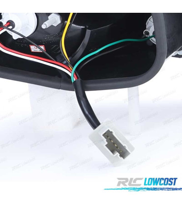 PILOTOS PEUGEOT 206 CC 98-09 FUNDO CROMADO