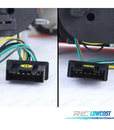 FAROLINS TRASEIROS LED BMW E46 98-01 VERMELHO CROMADO LOOK M3