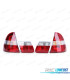 FAROLINS TRASEIROS BMW E46 TOURING 98-05 VERMELHO BRANCO