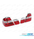 FAROLINS TRASEIROS BMW E46 01-05 VERMELHO BRANCO