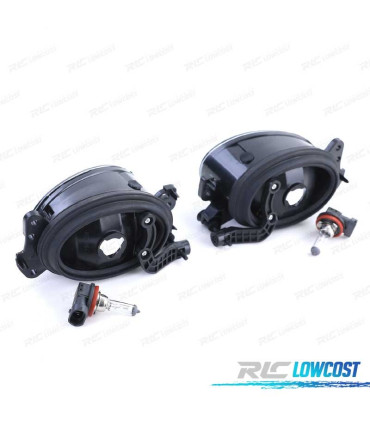 FARÓIS DE NEBLINA MERCEDES CRISTAL CLARO