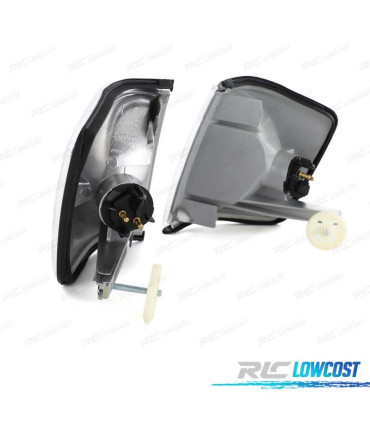 PISCAS FRONTAIS CRISTAL PARA MERCEDES W201 SERIES 190 82-93 CROMADOS