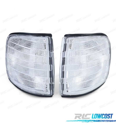 PISCAS FRONTAIS BRANCOS MERCEDES W124 BERLINA COUPÉ