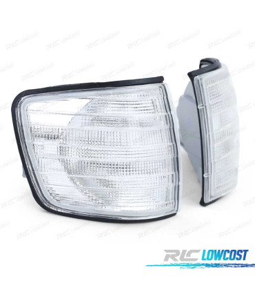 PISCAS FRONTAIS BRANCOS MERCEDES W126 COUPÉ