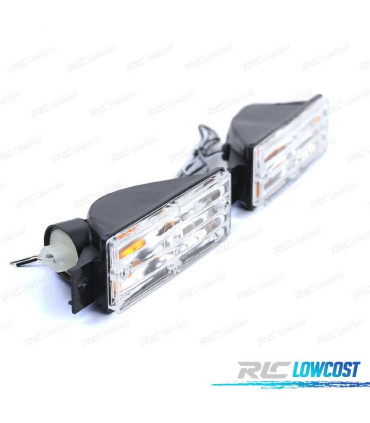 PISCAS DIANTEIROS BMW E30 87-93 FUNDO CROMADO