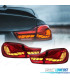 FAROLINS FULL LED BMW F32 F33 F36 LIGHT BAR OLED FUNDO VERMELHO 13-18